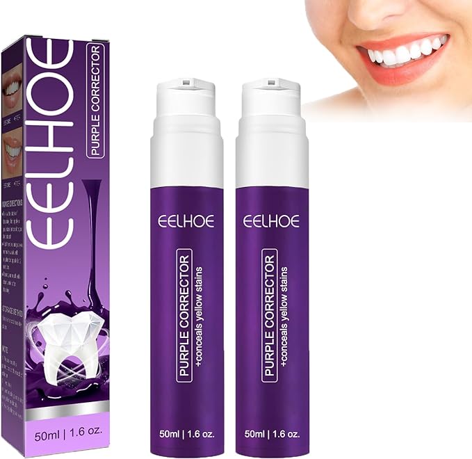 🔥 Purple Toothpaste ORIGINAL EELHOLE™ White & Shine smile 50ml